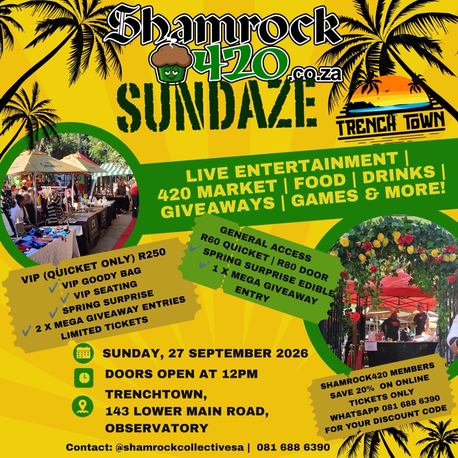 Shamrock420 Sundaze Spring Edition Poster